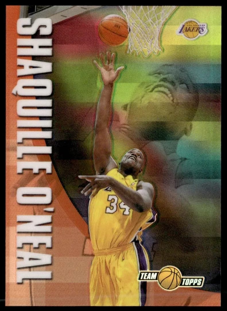 Shaquille O'Neal 2001 topps