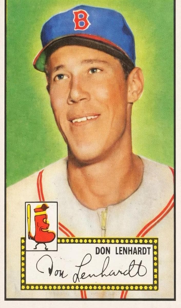 Don Lenhardt 1952 topps Topps