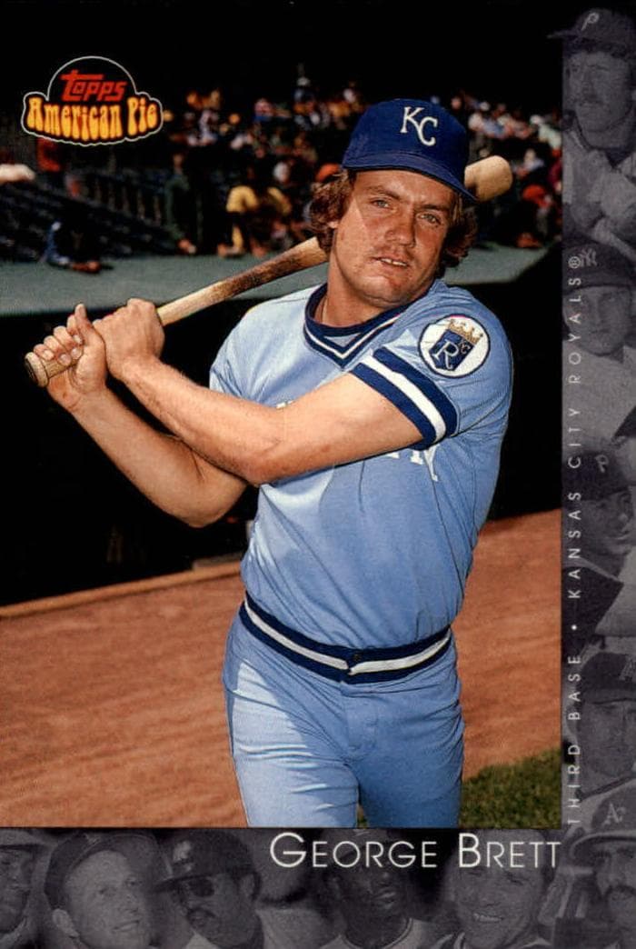 George Brett 2001 topps Topps American Pie