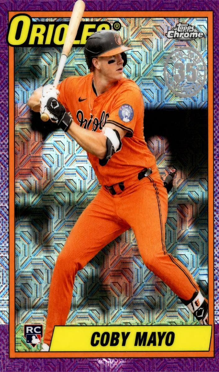 Coby Mayo 2025 topps Topps Update