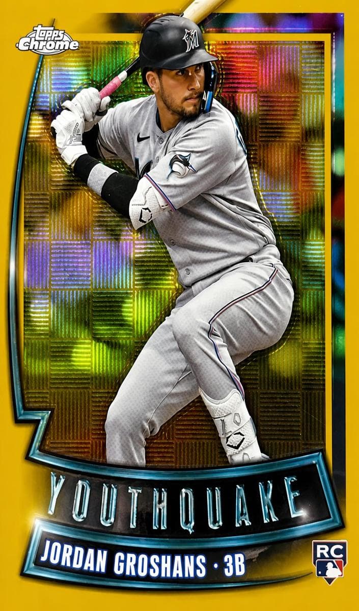 Jordan Groshans 2023 topps Topps Chrome Update