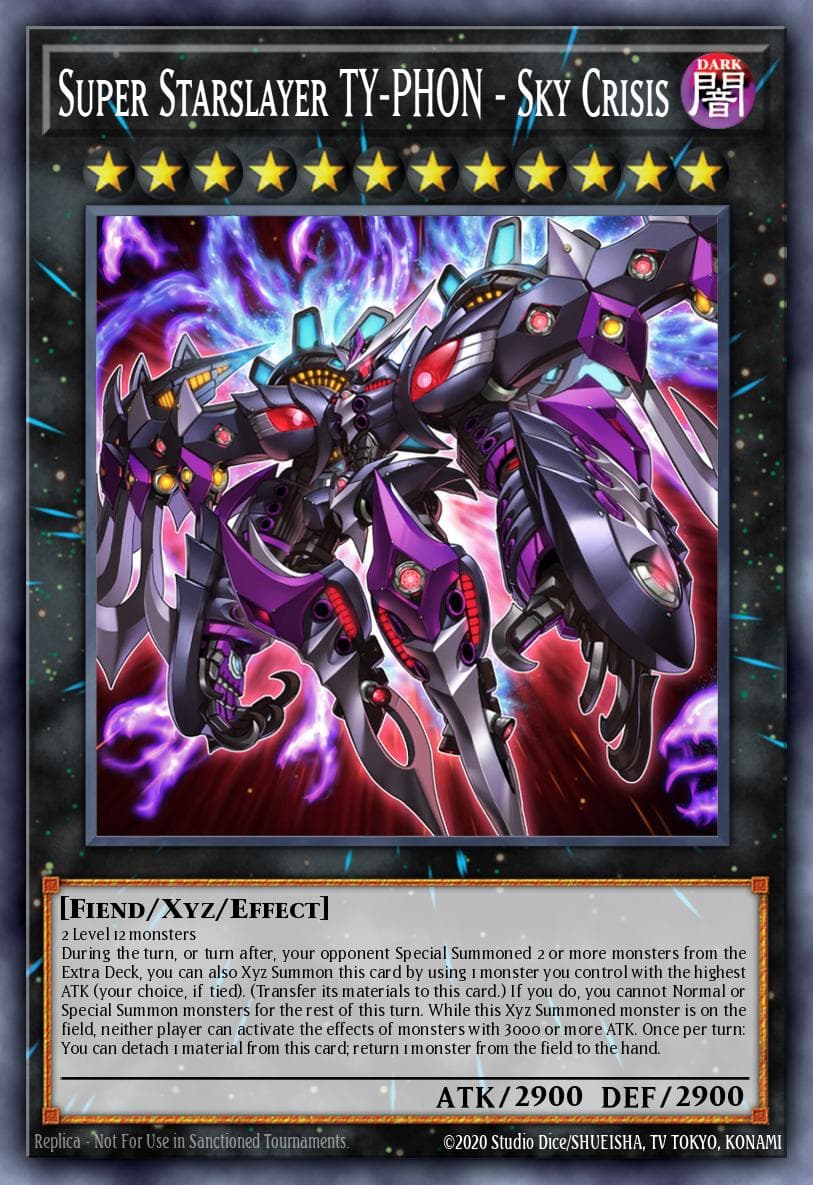 Super Starslayer TY-PHON - Sky Crisis 2026 Yu-Gi-Oh!