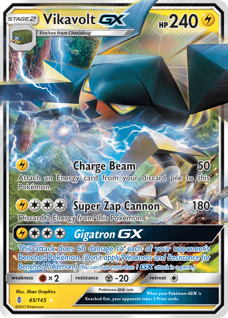 Vikavolt GX 2017 Pokemon