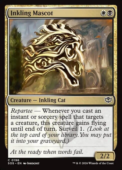 Inkling Mascot] 2026 Magic: The Gathering Secrets of Strixhaven