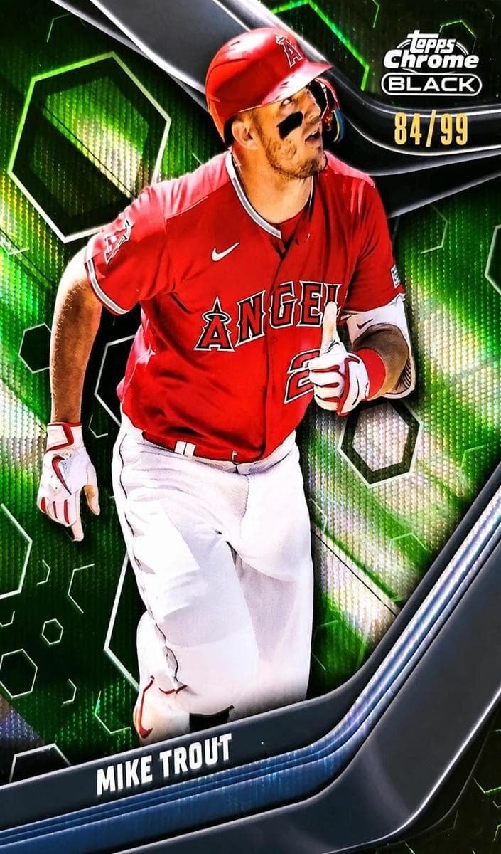 Mike Trout 2023 bowman Bowman Platinum