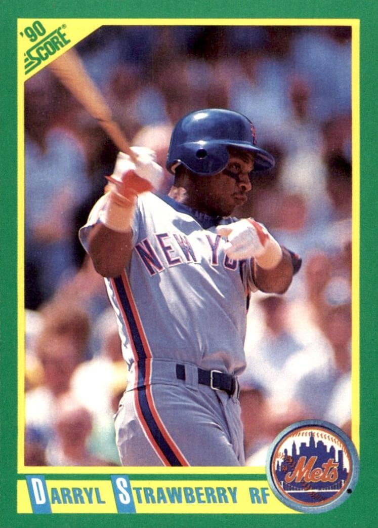 Darryl Strawberry 1990 panini Score
