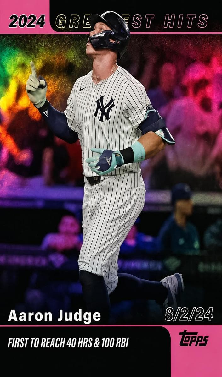 Aaron Judge 2025 topps Topps