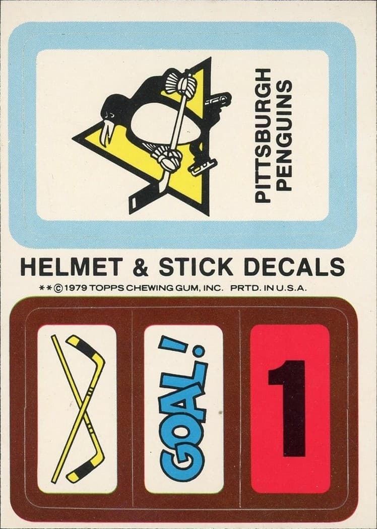 -80 Hockey PITTSBURGH PENGUINS 1979 Topps 1979 Topps