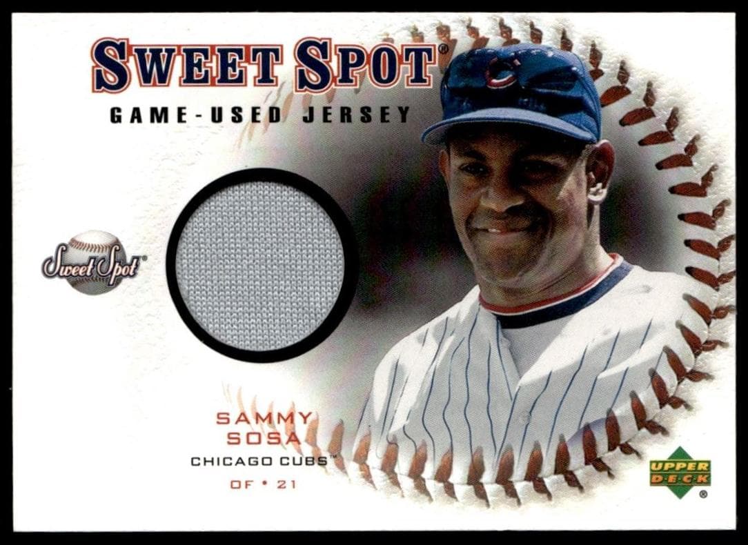 Sammy Sosa 2001 upper-deck Upper Deck Sweet Spot