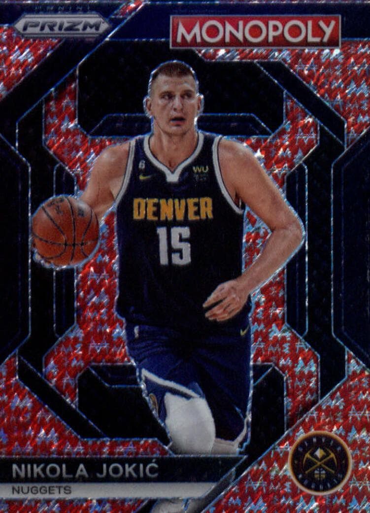 Nikola Jokic 2023 panini Panini Prizm Monopoly