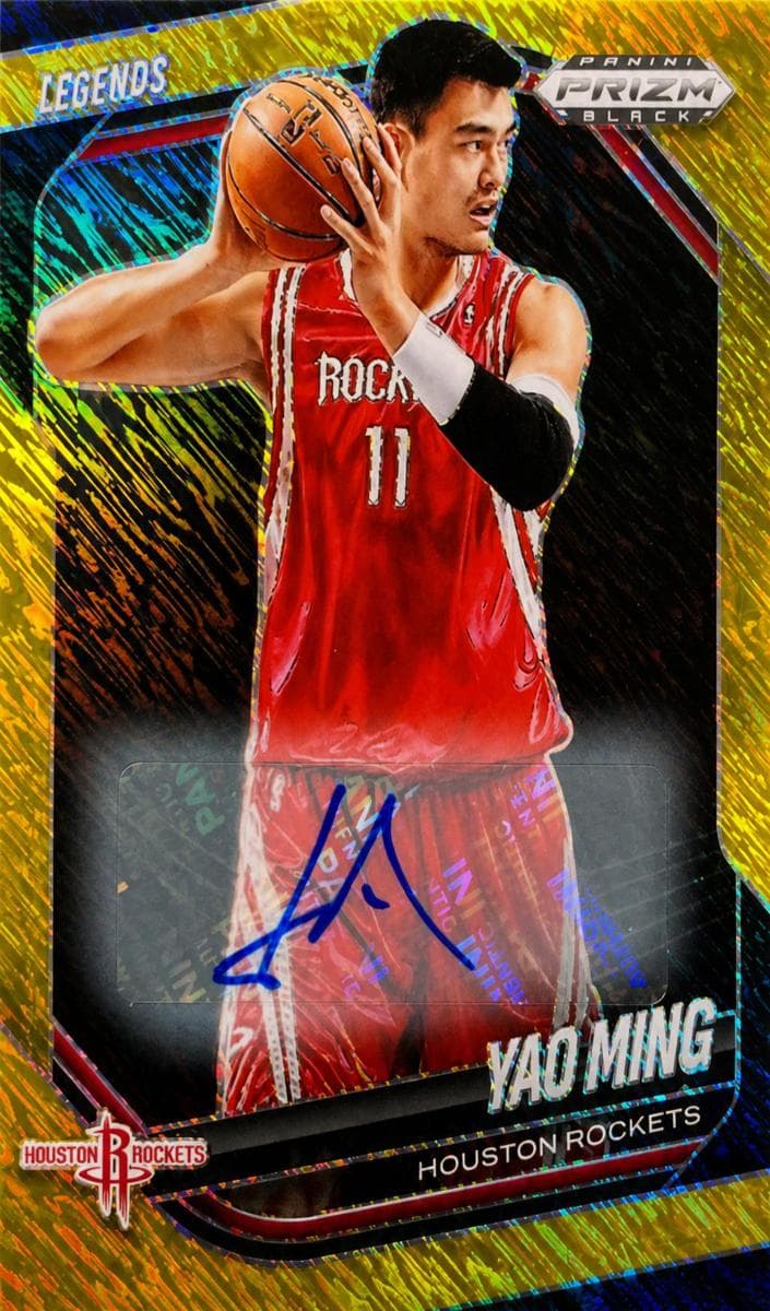 Yao Ming 2024 panini Panini Prizm Black