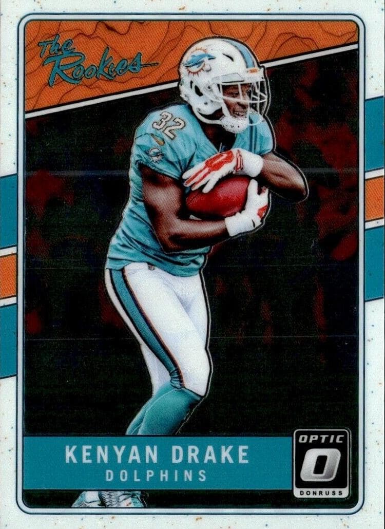 Kenyan Drake trading card