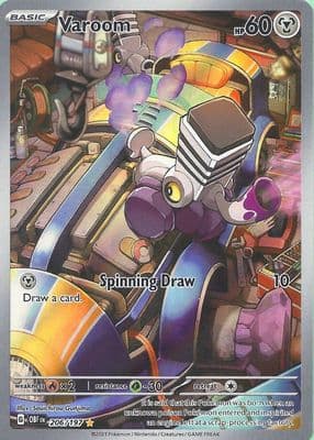 Varoom trading card