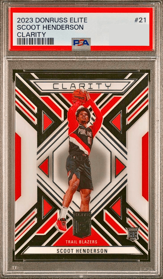 Scoot Henderson 2023 panini Donruss Elite