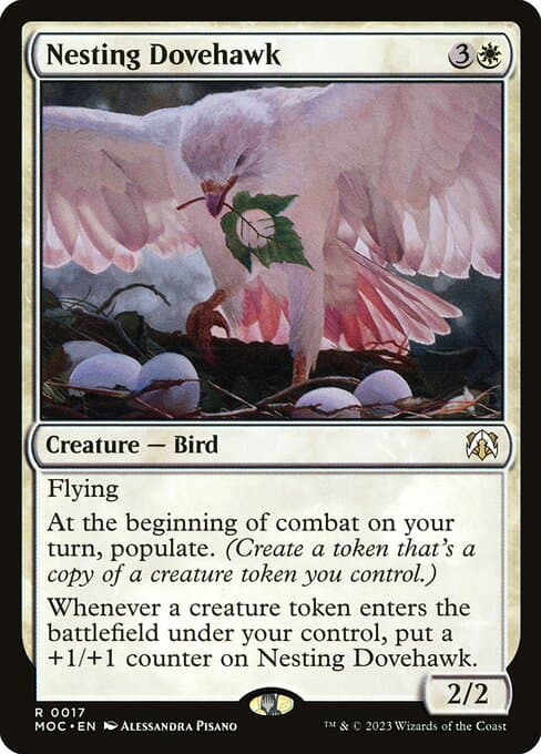 Nesting Dovehawk 2023 Magic: The Gathering March of the Machine Commander