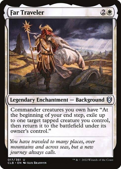 Far Traveler 2022 Magic: The Gathering Commander Legends: Battle for Baldur's Gate