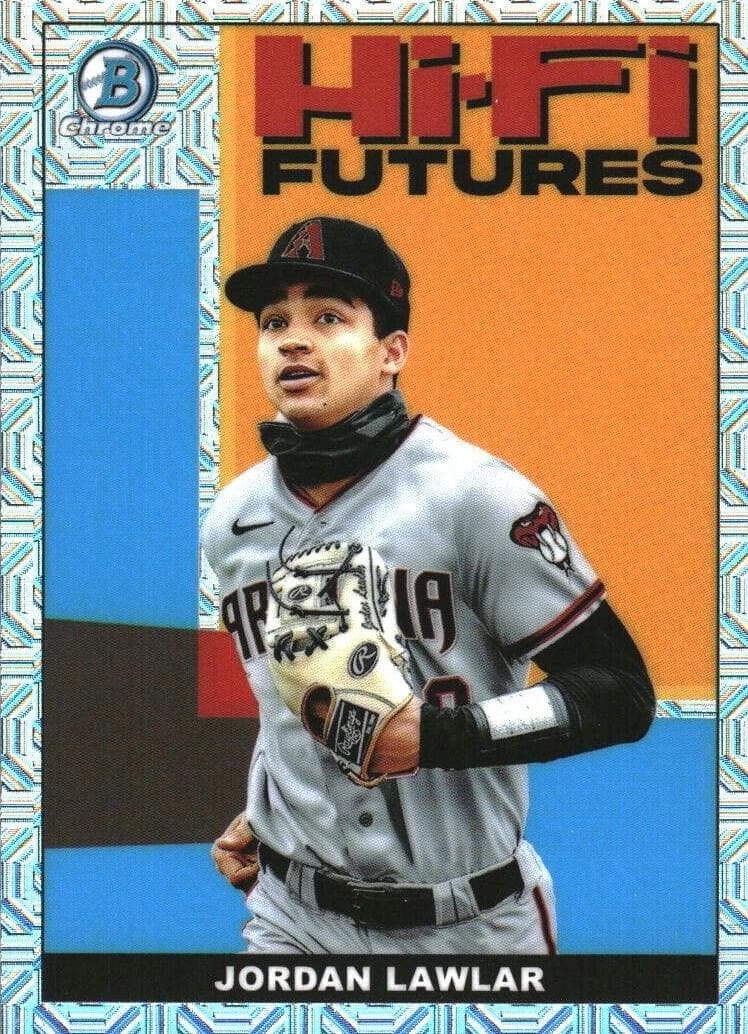 Jordan Lawlar 2022 bowman Bowman