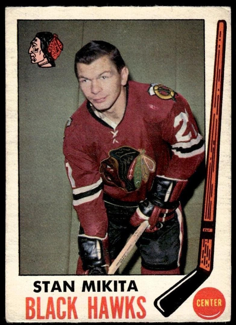 Stan Mikita 1969 topps O-Pee-Chee