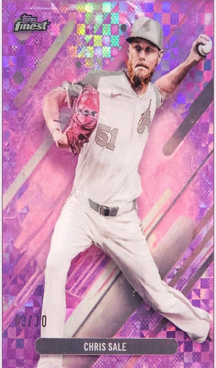 Chris Sale 2025 topps Topps Finest