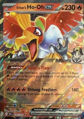 Ethan's Ho-Oh Ex 2025 Pokemon