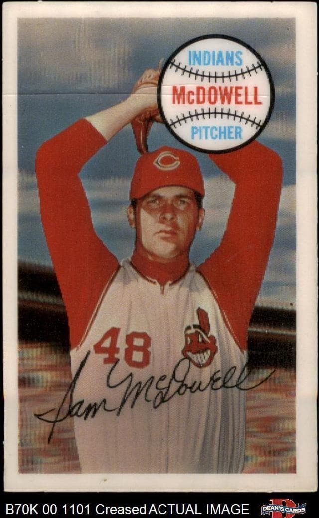 Sam McDowell 1970 unknown Kellogg's