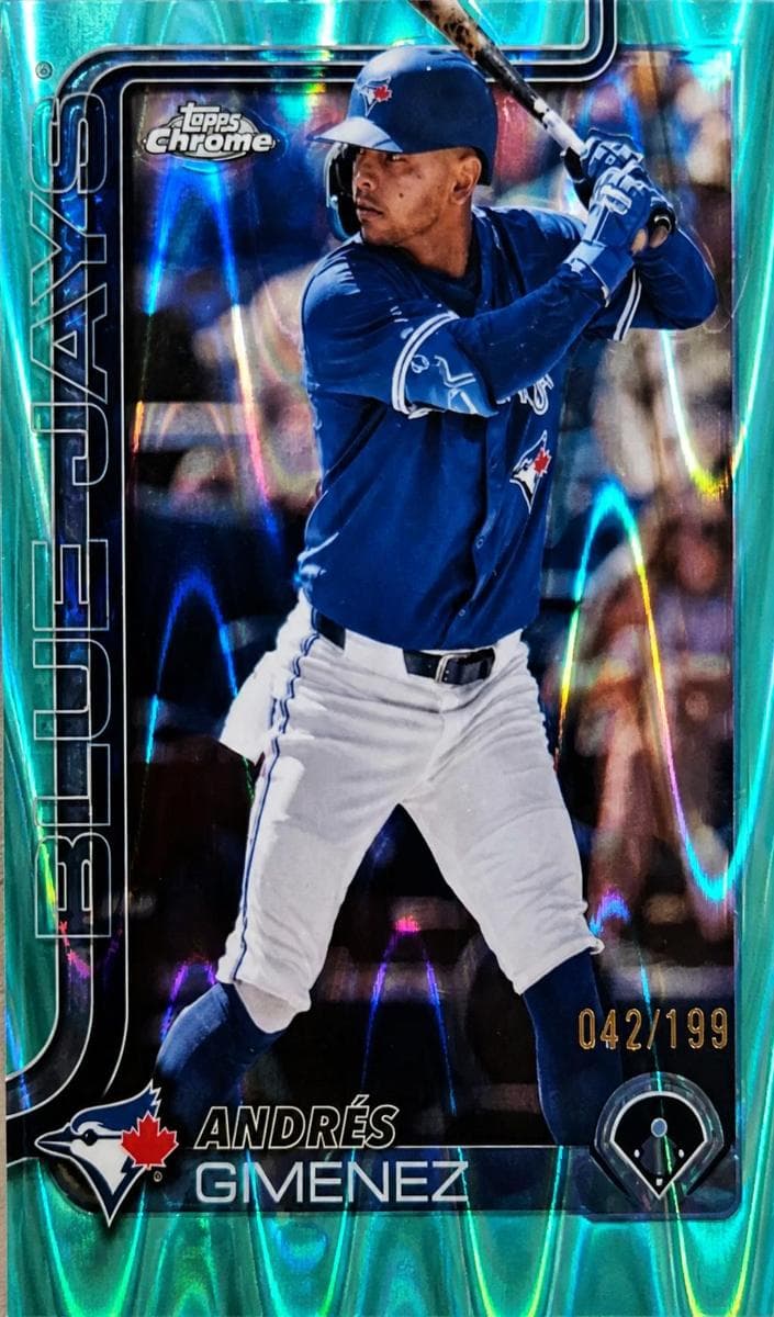 Andrés Giménez trading card