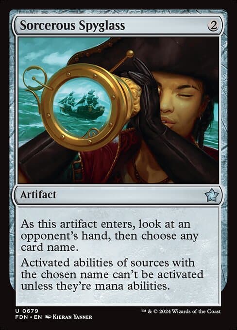 Sorcerous Spyglass 2017 Magic: The Gathering Ixalan