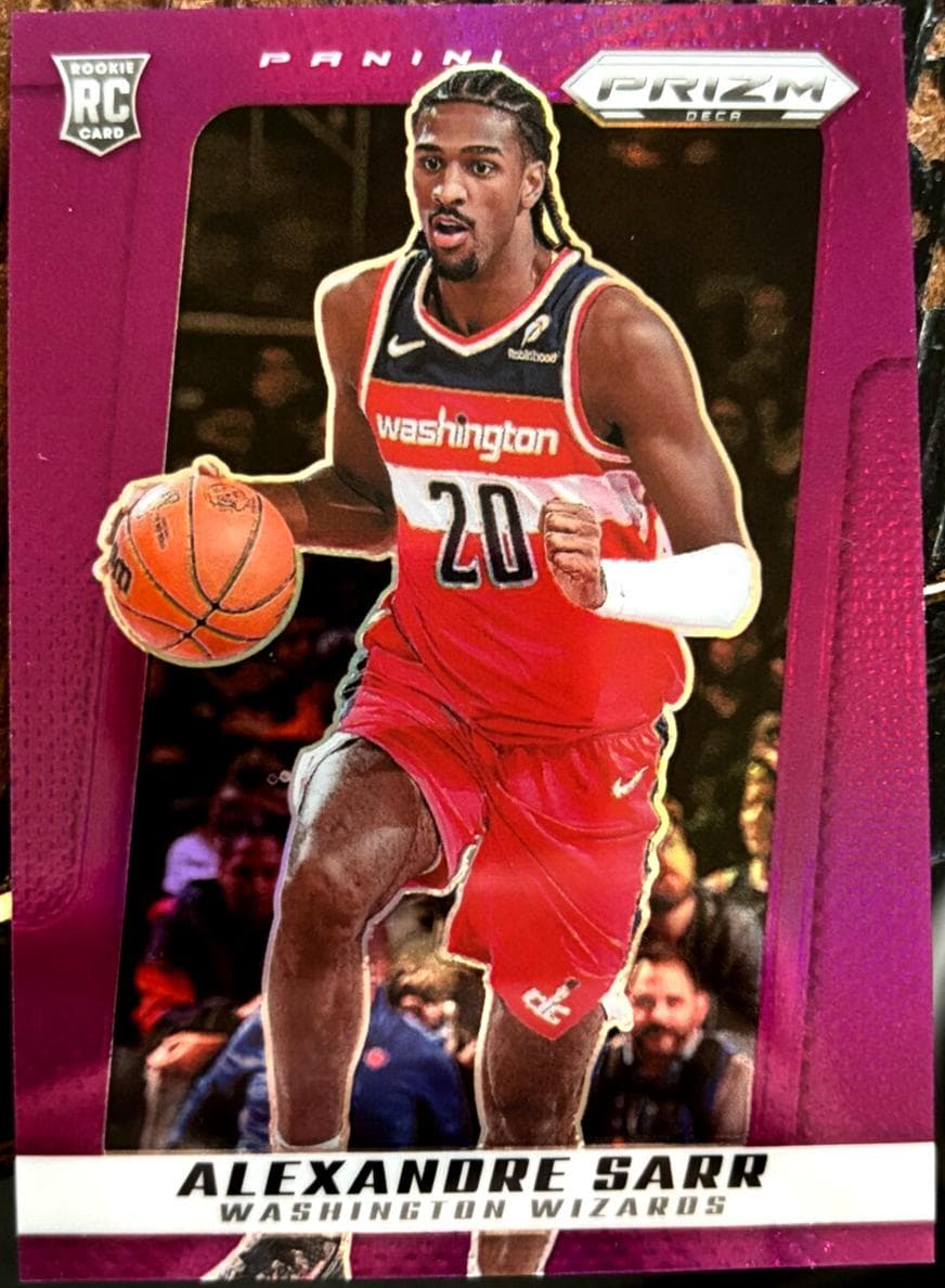 Alexandre Sarr 2024 panini Panini Prizm Deca