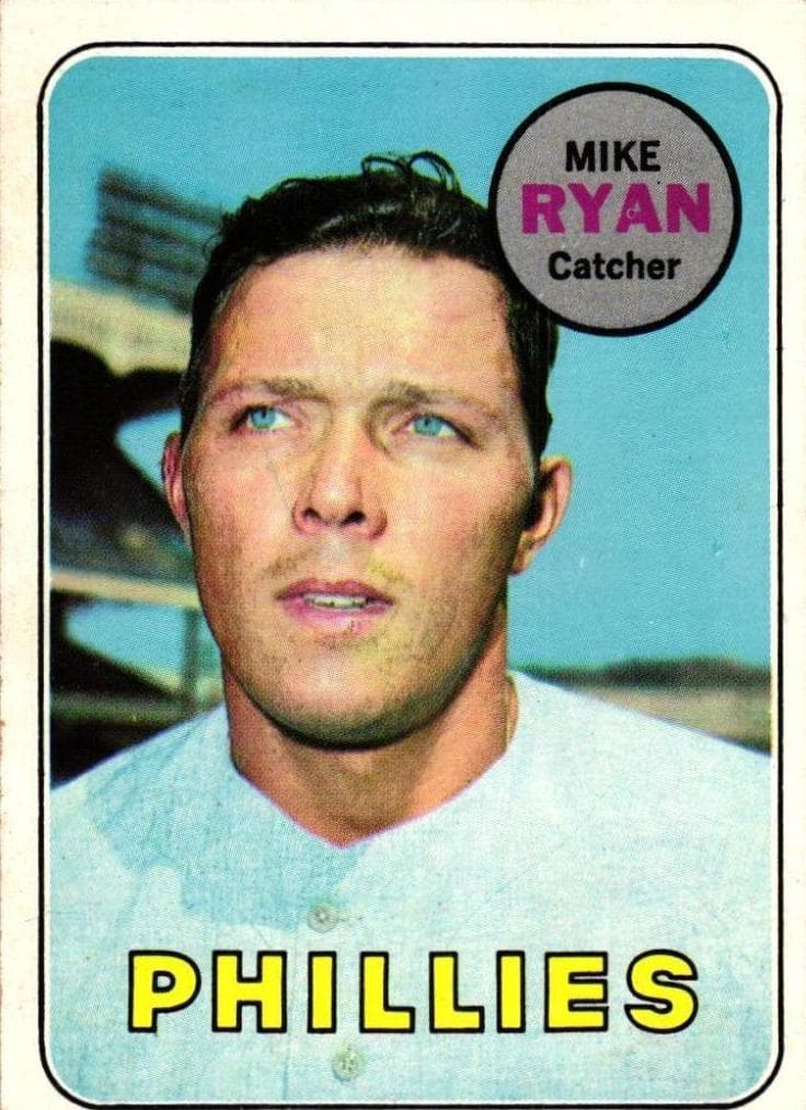 Mike Ryan 1969 topps Topps