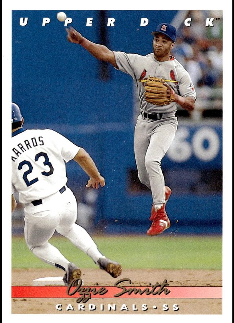 Ozzie Smith 1993 upper-deck Upper Deck