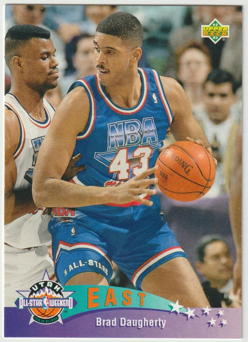 Brad Daugherty 1992 upper-deck Upper Deck