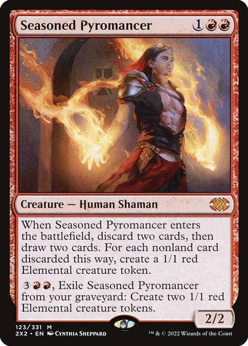 Seasoned Pyromancer 2019 Magic: The Gathering Modern Horizons