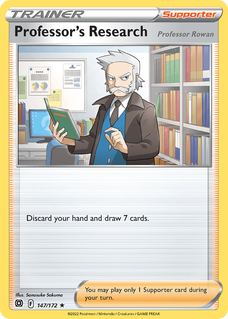 Professor's Research 2022 Pokemon Brilliant Stars