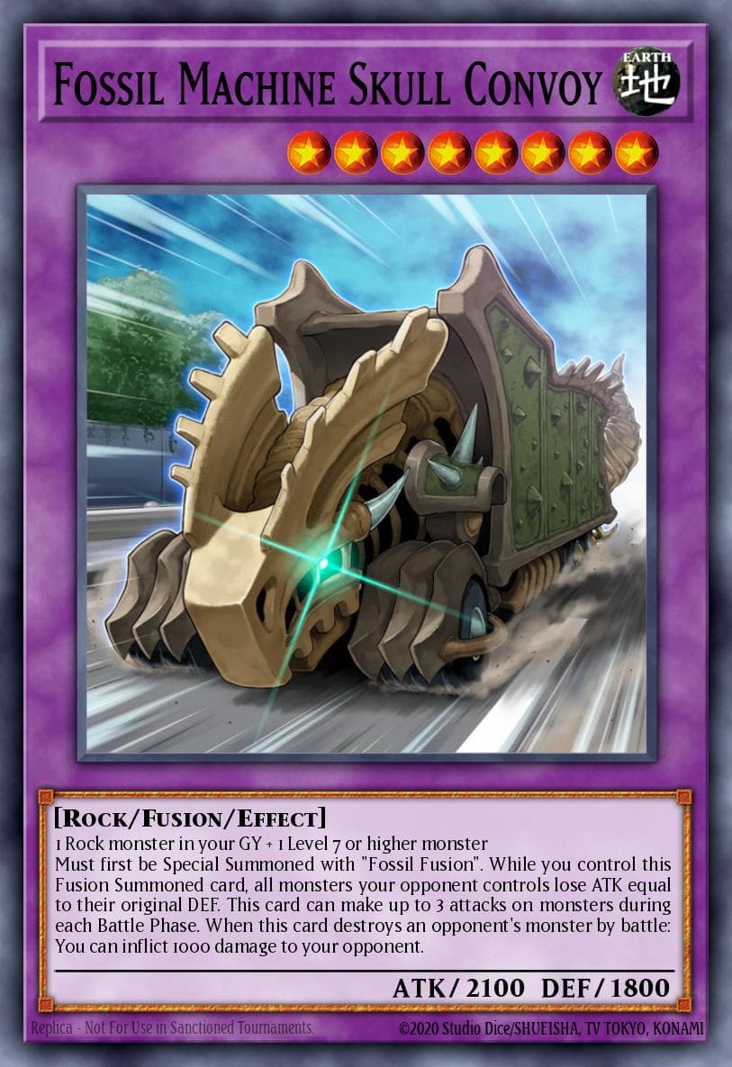 Fossil Machine Skull Convoy #GFP2-EN019