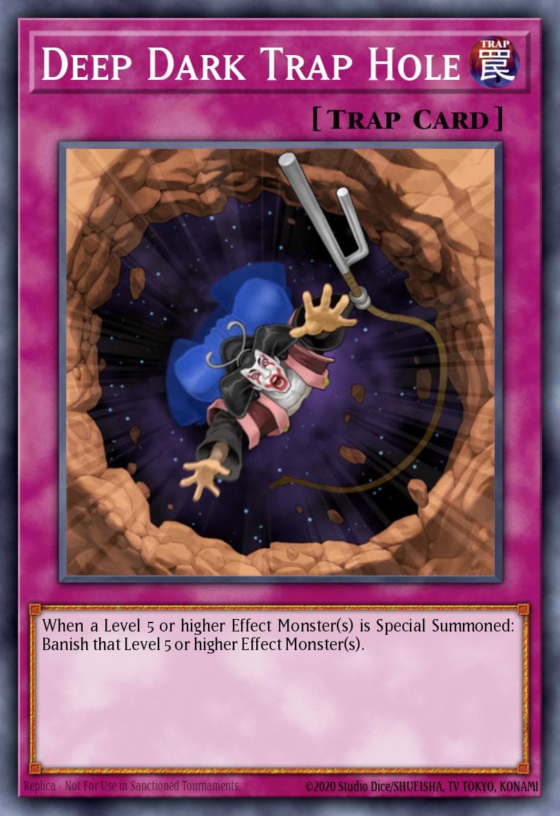 Deep Dark Trap Hole 2011 Yu-Gi-Oh! Japanese Photon Shockwave