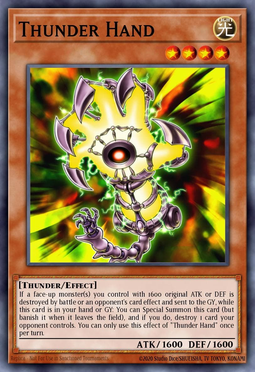 Thunder Hand 2023 Yu-Gi-Oh! Structure Deck: Beware of Traptrix