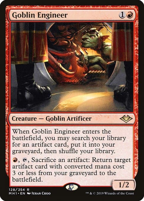 Goblin Engineer 2021 Magic: The Gathering