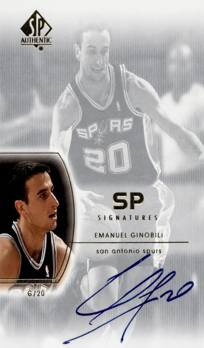 Manu Ginobili 2003 unknown