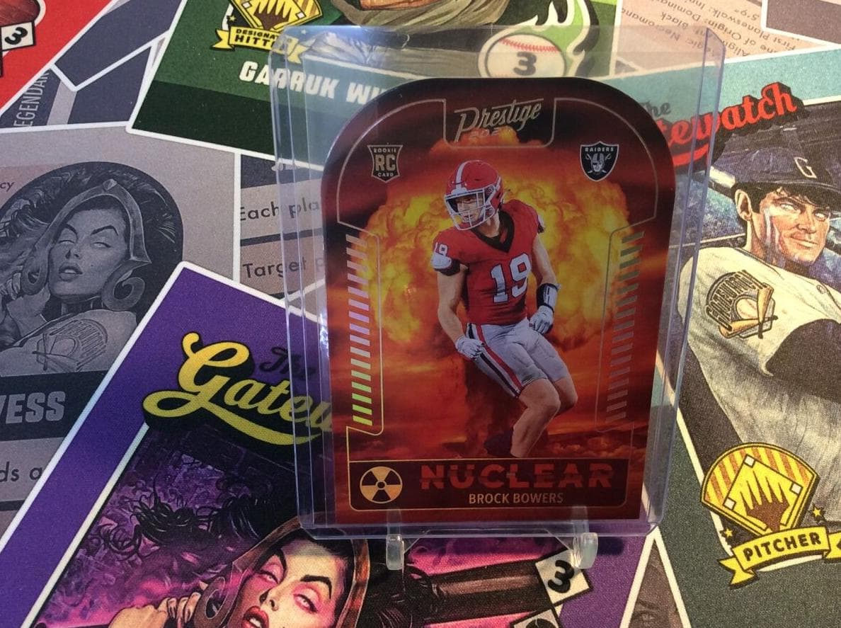 Brock Bowers 2024 panini Panini Prestige