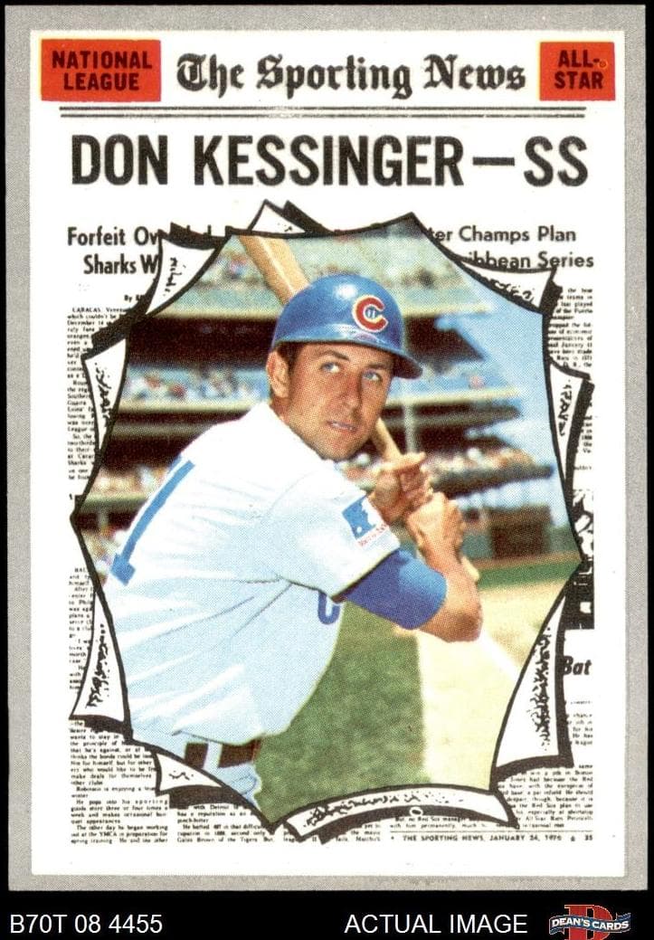 Don Kessinger 1970 topps Topps