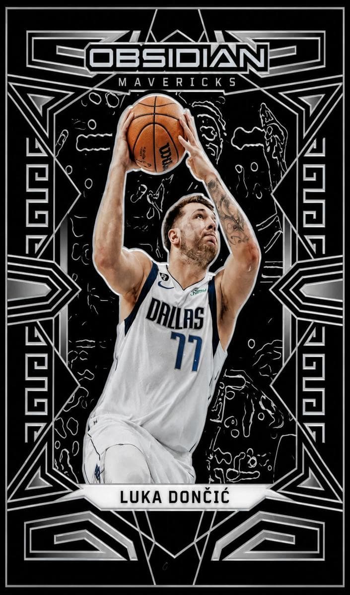 Luka Doncic 2022 panini Panini Obsidian