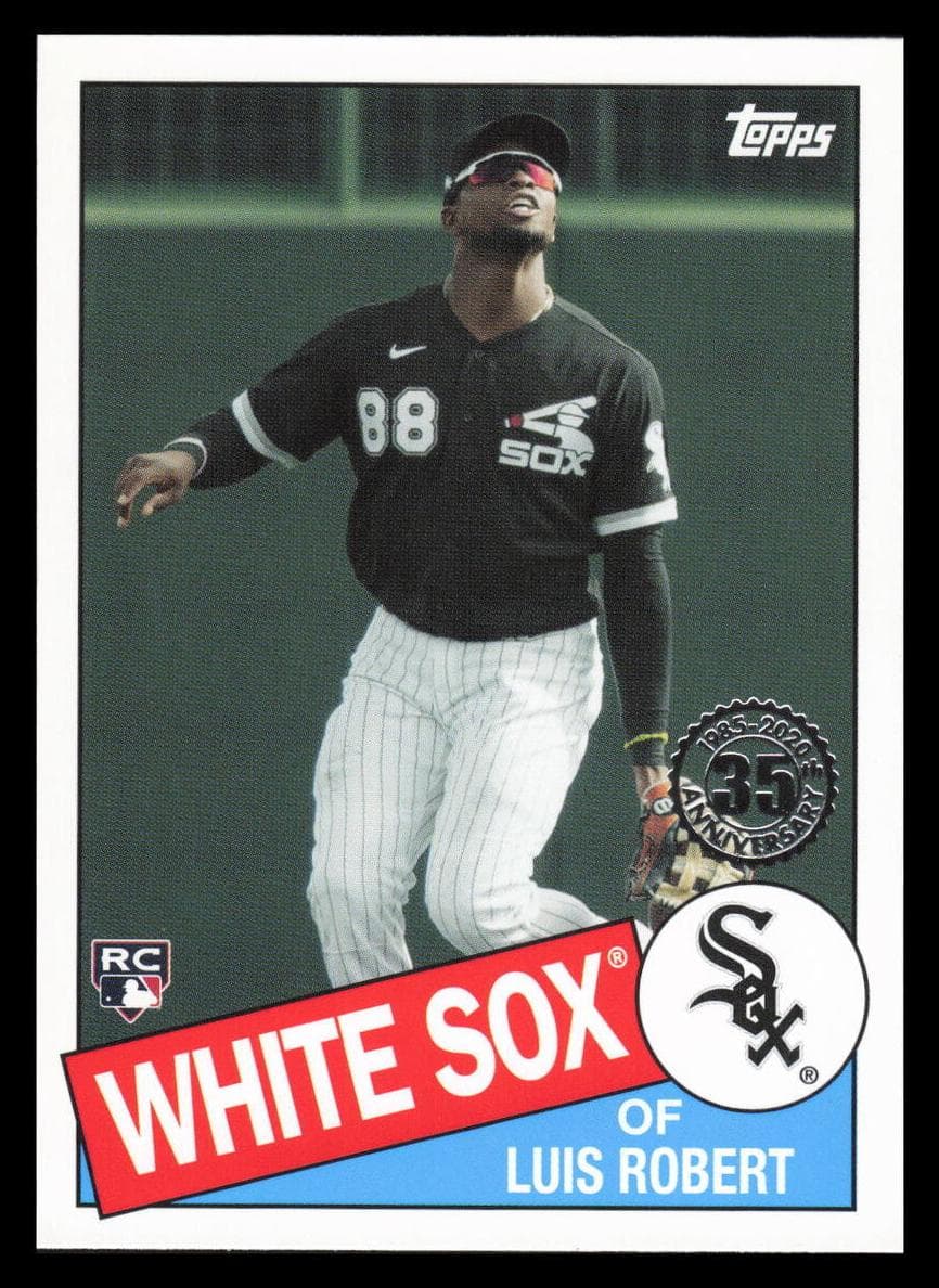 Luis Robert 2020 topps Topps Update