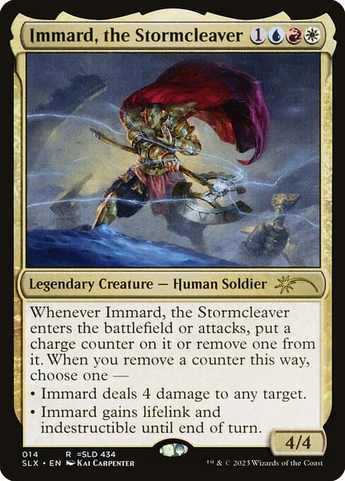 Immard, the Stormcleaver 2022 Magic: The Gathering