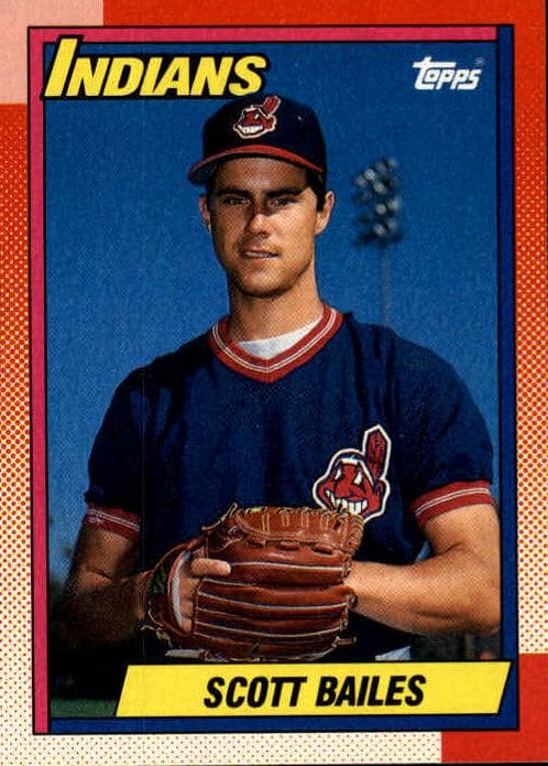 Scott Bailes 1990 topps O-Pee-Chee
