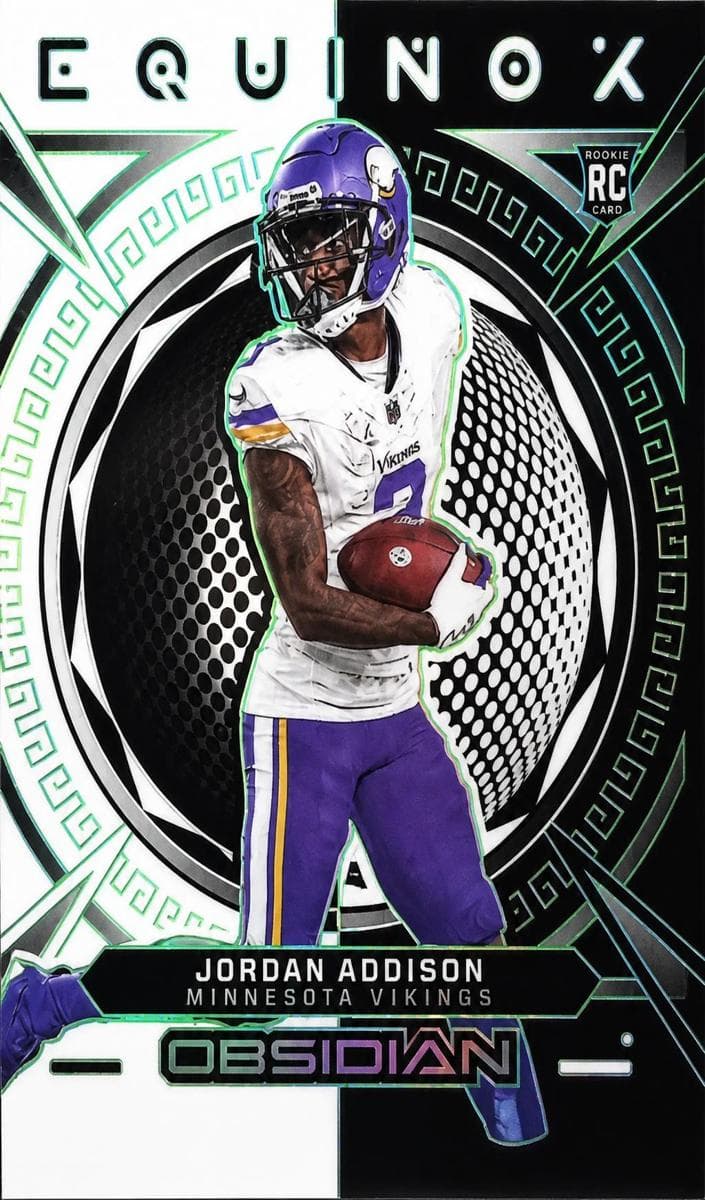 Jordan Addison 2023 panini Panini Obsidian