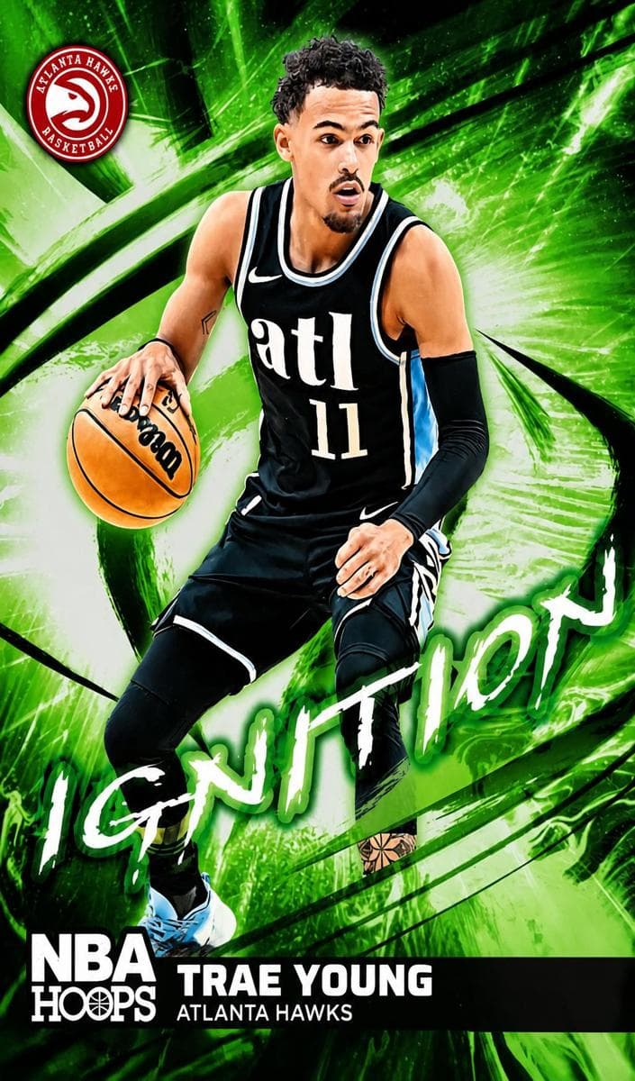 Trae Young 2024 panini Panini Revolution