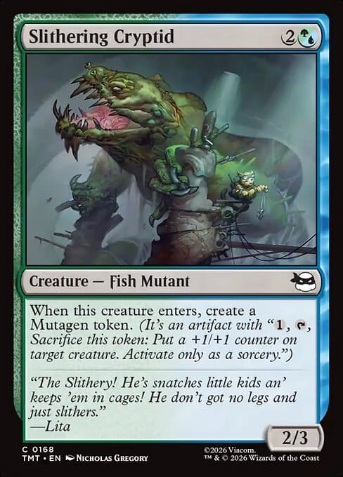 Slithering Cryptid 2026 Magic: The Gathering Teenage Mutant Ninja Turtles