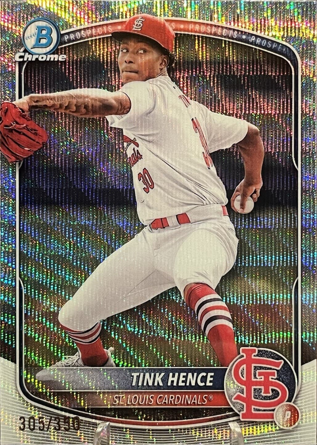 Baseball Tink Hence 2025 Bowman Chrome