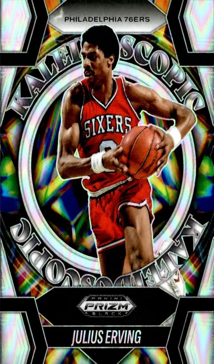 Julius Erving 2024 panini Panini Prizm Black