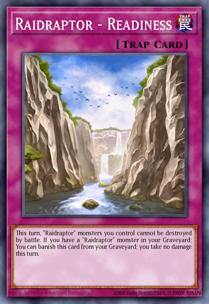 Raidraptor - Readiness 2016 Yu-Gi-Oh! Wing Raiders
